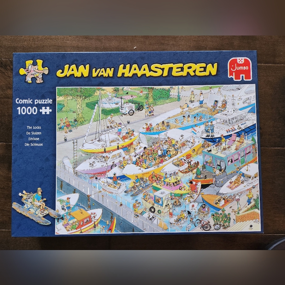 The Locks--Jan van Haasteren Comic Puzzle 1000 Pieces